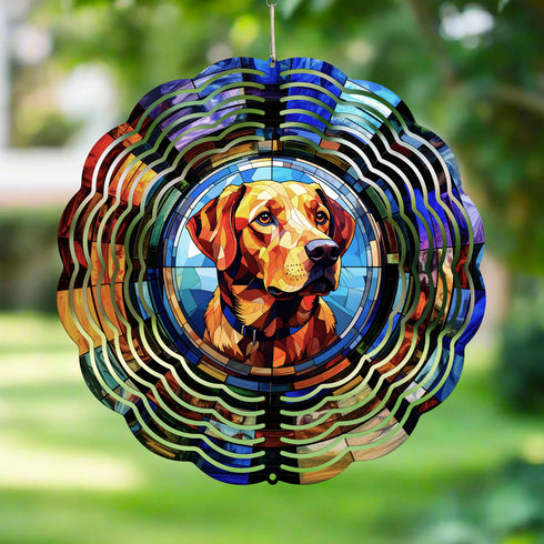 Labrador Fox Red Wind Spinner